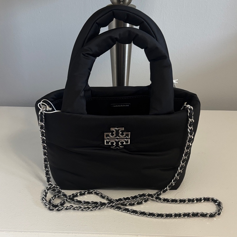 Tory Burch Black Padded Shoulder Bag